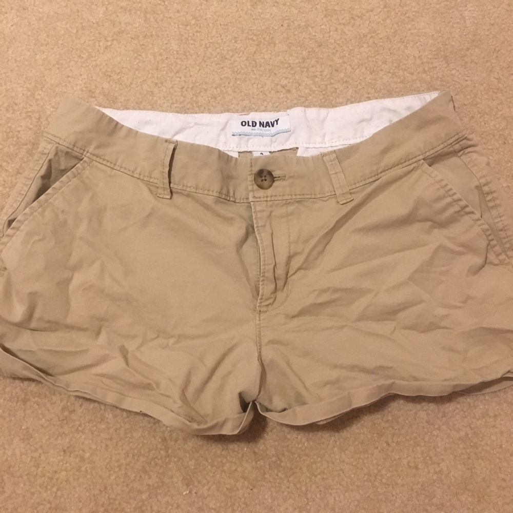 Khaki shorts!